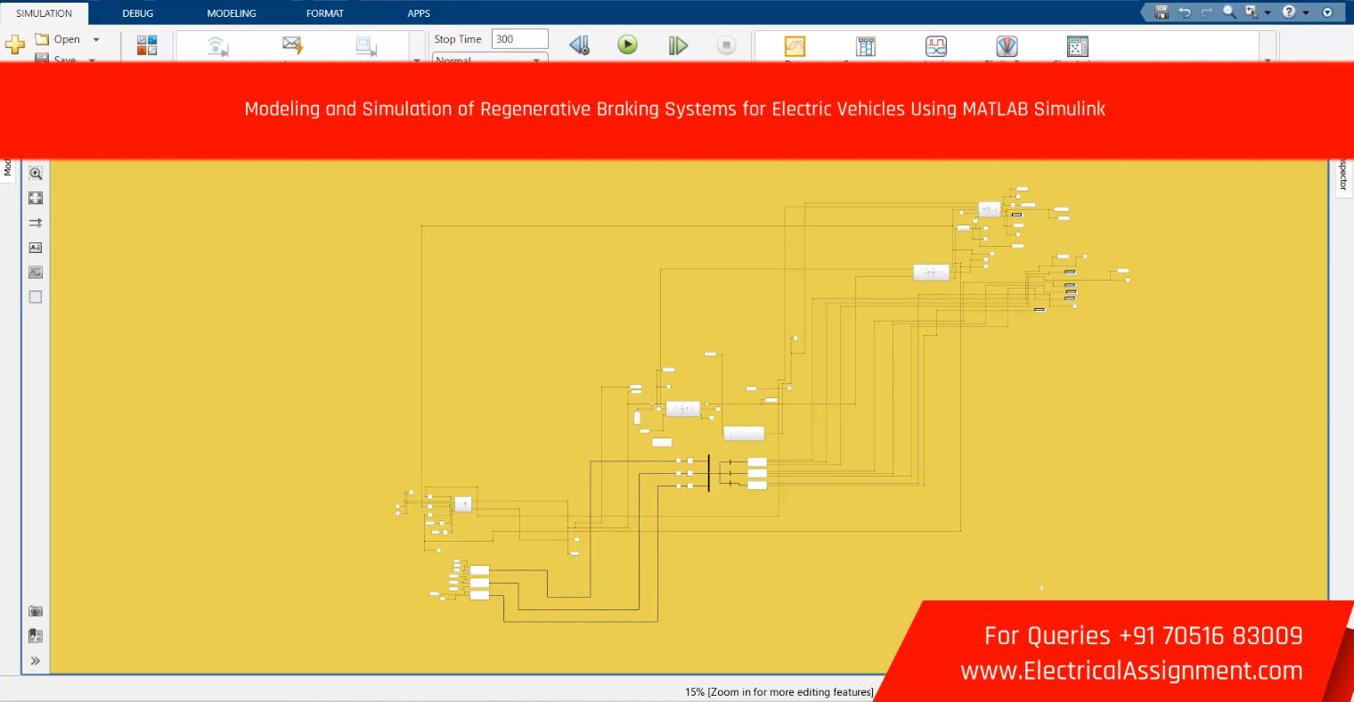 Modeling and Simulation of Regenerative Braking System for Electric Vehicle screenshot 5